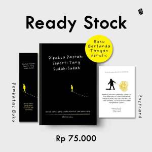 Dipaksa Pasrah Seperti Yang Sudah-Sudah Edisi TTD + Postcard - romansaku