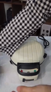 เครื่องอบวาฟเฟิล 3 หลุม พร้อมพิมพ์ วาฟเฟิลกลมใหญ่ 2 IN 1 เปลี่ยนถาดได้ FRY KING FR-WS03 ประกันศูนย์