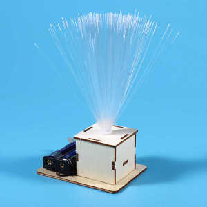 DIY Colorful Fiber Optic Lamp Technology Small Production Invention Childrens Science Experiment Teaching Tool STEM Handmade