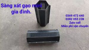 Sàng xát gạo làm từ thép nhập khẩu siêu bền