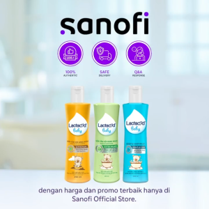 Lactacyd Baby Gentle Care 60ML - BodyWash & Shampoo 2in1 Untuk Kulit Sensitif