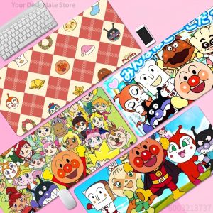 Bandai | Children Anpanman Non-slip Lockedge Office Student Gaming Thickened Large Writing Pad Non-slip Cushion Mouse Pad For PC Carpet