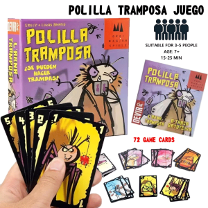 Cheating Moth Spanish Card Game For Adults Children Juegos De Mesa Español Polilla Tramposa Board Games For Family Party Games