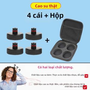 4 Miếng Đệm Cao Su Nâng Xe Ô Tô Bộ Chuyển Đổi Chân Chống Cho Tesla Model 3 S X Y Kèm Hộp Đựng Phụ Kiện Bảo Vệ Xe Điện