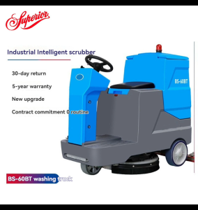 BS-60BT Industrial Workshop Driving Floor Scrubber: A Comprehensive Guide