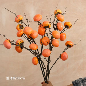 Modern Style Decorative Pomegranate Artificial Flower Vase Living Room Decorations Moving House Decorative Accessories Flower Arrangement