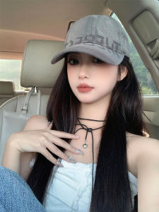 Retro Washed Baseball Cap Wide Brim Soft Top