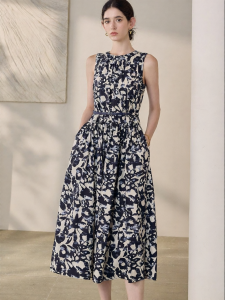 Roey s house | Floral Sleeveless Summer Dress