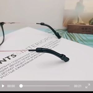 Anti Slip Ear Hook For Glasses Ear Hook Spectacle temple eartips Sport Sunglasses 眼鏡防滑套 cangkuk cermin mata