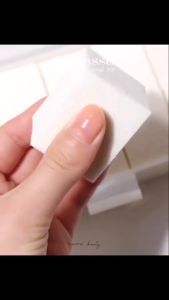 แท้ Piccasso Latex Square Sponge 6p ฟองน้ำตบรองพื้นที่ช่างแต่งหน้า เลือกใช้