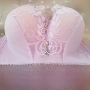 เสื้อชั้นในลูกไม้เซ็กซี่ หนาพิเศษ ไร้สาย ทรงกระชับ สำหรับผู้หญิงวัยรุ่น เสื้อชั้นในผ้าฝ้าย ทรง U ทรงเกาะอก