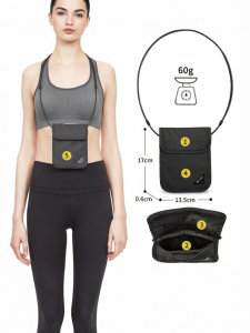 Pacsafe | Body Hugging RFID Secure Passport Sling Bag
