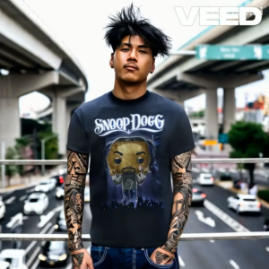 เสื้อยืด Rockyeah SNOOP DOGG อัลบั้ม Doggystyle 1993 คาแรกเตอร์ Death Row แนววินเทจ เสื้อวงฮิปฮอปในตำนาน RDM1955