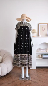 Daster Maxi aphrodite rayon premium busui Friendly by Ayuri