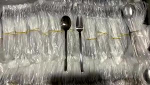 ROWE Korean Cutlery Korean style Flatware Korean Spoon and Fork Stainless knife korean style chopsticks