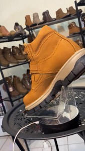 Borsa Sepatu Bot Boots pria kulit asli wildbull Brawny