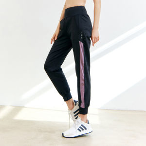 HUIESON กางเกงกีฬาเอวสูงสำหรับผู้หญิงกางเกงแห้งเร็วคร็อปแพนท์โยคะรัดขาแบบลำลองรัดขา