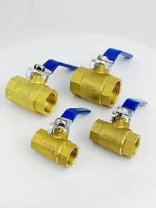 DN15/20/25 Brass Ball Valve Female Water Gas Oil Valve with Lever Handle Copper Plumbing Valve