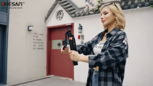 ONESAM ขาตั้งกล้อง OS-J16 AUTO FACE TRACKING QUADRIPOD มาพร้อมรีโมทถ่ายภาพ แบบพกพา มีระบบการจับใบหน้าอัตโนมัติ