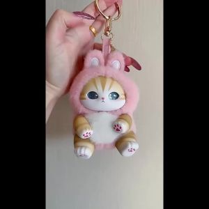 hot toys | Mofusand Transformable Animal Resin Plush Hanging Blind Box - Shark Cat Doll Toy Cute Gift Pendant Blind Box Toys