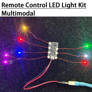 Remote Control LED Light driver board W 7XWired  0805 SMD LED FOR Toys Models Robots DIY Lighting Cars Scene model sand table