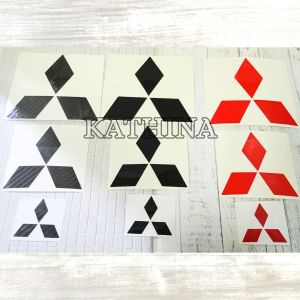 Paket Stiker Logo Depan Belakang dan Logo Stir Mitsubishi Xpander Sticker