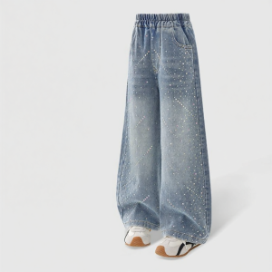 JEANSWEST SPORT | New Fall Wide Leg Childrens Jeans