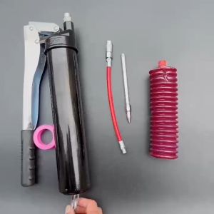 Lndustrial Grease Gun 600CC/400CC Grease Gun Pump Heavy Duty High Pressure Oil Injection Grease Gun Pump Greasing Tools