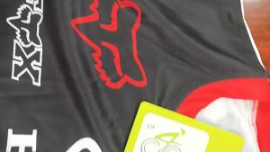 ＜1122＞ fox ชุดลงเขาอย่างรวดเร็วชุดปั่นจักรยานเสือภูเขาเสื้อบนเสื้อชายแขนยาวชุดขี่มอเตอร์ไซค์แบบออฟโรดฤดูร้อนชุดแข่งระบายอากาศ