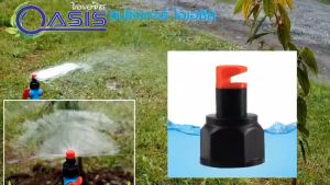 สปริงเกอร์ หัวฉีดสเปรย์ 180 องศา ใส่ได้ทั้งเกลียว 1/2"และ3/4"  แพ็ค 50 ชิ้น ร้านพรเกษตร