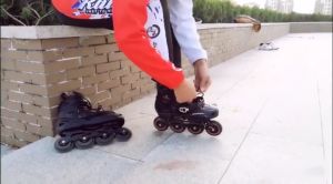 TIDEBUY Roller Skates for Kids Shoes with Roller Skates Adjustable Inline Skates with Wheels for 10 Years Old