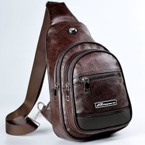 Slingbag AR Apparel Compact One PU Leather Tas Selempang Pria