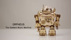 Mô hình Hộp nhạc Robot tình yêu Orpheus AM601 Orpheus Music Box Robotime