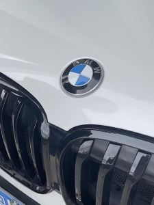 BMW | 2Pcs 82mm 74mm Car Front Bonnet Logo Rear Trunk Cover Badge Emblem for BMW E46 E39 E60 E90 E30 X1 X2 X3 X4 X5 X6 X7 M3 M4 M5