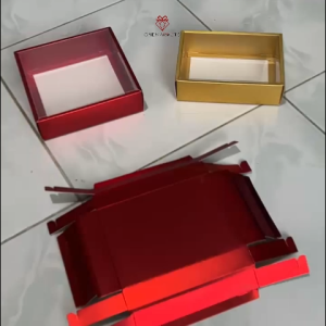 Square Mika Box - Kotak Kado Hampers - Kotak Mika Souvenir GB064