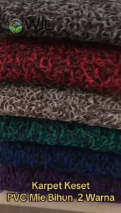 WANJIALE Keset Karpet PVC Mie Bihun 60 x 250cm tebal 16MM keset anti slip 2 warna