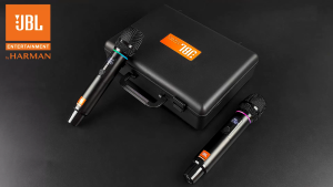 JBL VRL-200 rechargeable UHF handheld wireless microphone professional microphone with 6.5 mm output interface suitable for karaoke and live performances