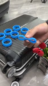 Luggage Wheel Cover 🧳 行李箱轮子保护套 Penutup Roda Bagasi Sarung Perlindungan Roda Koper Penutup Anti Bunyi Sleeve Rubber Silent Suitcase Protector Roller