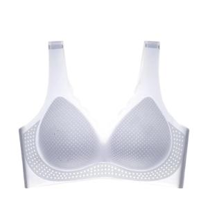 Miiow | MiiOW Cat Woman Seamless Ice Silk Bra Thin Summer Style Gathered Breathable Underwear For Women Backless Wireless Anti Shake