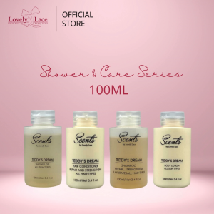 Shower & Care Series 100ML - Teddy Dream (Shampoo Hair Conditioner Shower Gel Body Lotion)