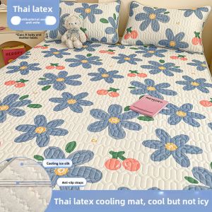 KAMONI | Latex Ice Fiber Machine Washable Single Bed Summer Sleeping Mat