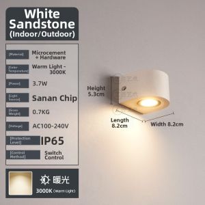 Craftsman Art | Concrete Microcement Terrazzo Wall Light