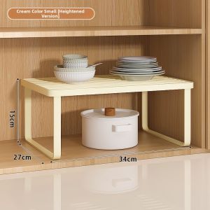 Multipurpose No-Assembly Kitchen Cabinet Shelf