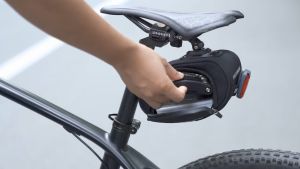 Rockbros C40 Tas Sadel Sepeda Bike Tail Bag Rainproof Big Capacity 1Lt