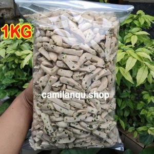 Basreng 1Kg Original Daun Jeruk Asin Gurih Renyah Kriuk Mantap