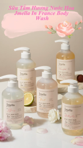 Sữa Tắm Jmella 500ml giúp làm dịu làn da mỏng manh cải thiện và giữ ẩm cho da cơ thể mềm mại