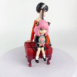 Bandai | Best Seller 15CM Anime Figure SPY×FAMILY Anya Alstreim Yor Forger Action Figure PVC Table Decoration Figure Model Toy