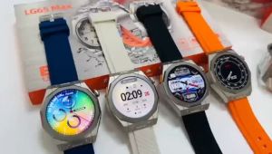 นาฬิกาสมาร์ทวอช"จอกลม" LG65 หน้าจอ AMOLED เกรด กันน้ำ IP68 โทรเข้า-โทรออก เชื่อมต่อผ่าน Bluetooth Lg นาฬิกา นาฬิกาLg นาฬิกาLg ราคา - Lazada