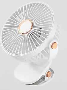 6พัดลม นิ้ว ปรับมุม 720°หมุนฟรี พัดลมพกพาชาร์จ 15000mAh ใช้ต่อเนื่อง แรงลม5ระดับ ไฟกลางคืน คลิปหนีบ ตั้งโต๊ะ ติดรถเข็น แบบพกพา ไร้สาย ชาร์จไฟ USB