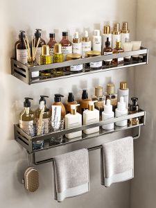 No-Drill Wall-Mounted Storage Shelf
